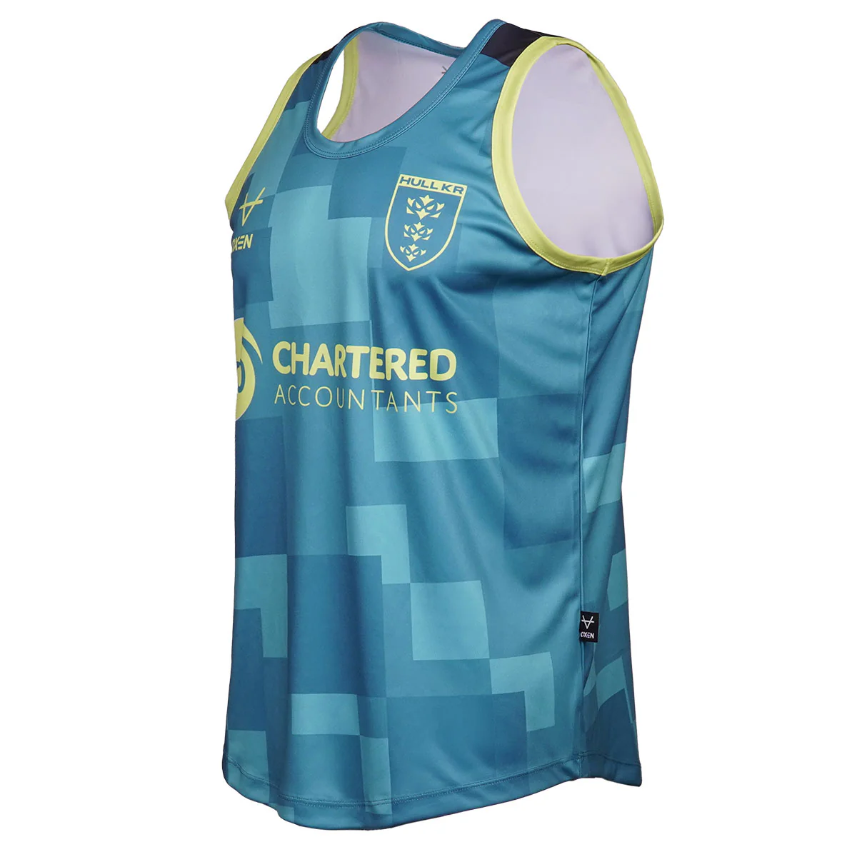 2026 LCD COACHES TEAL TRAINING SINGLET - Image 2