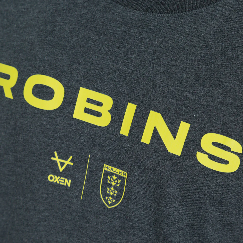 CHARCOAL COTTON TEE - Image 3