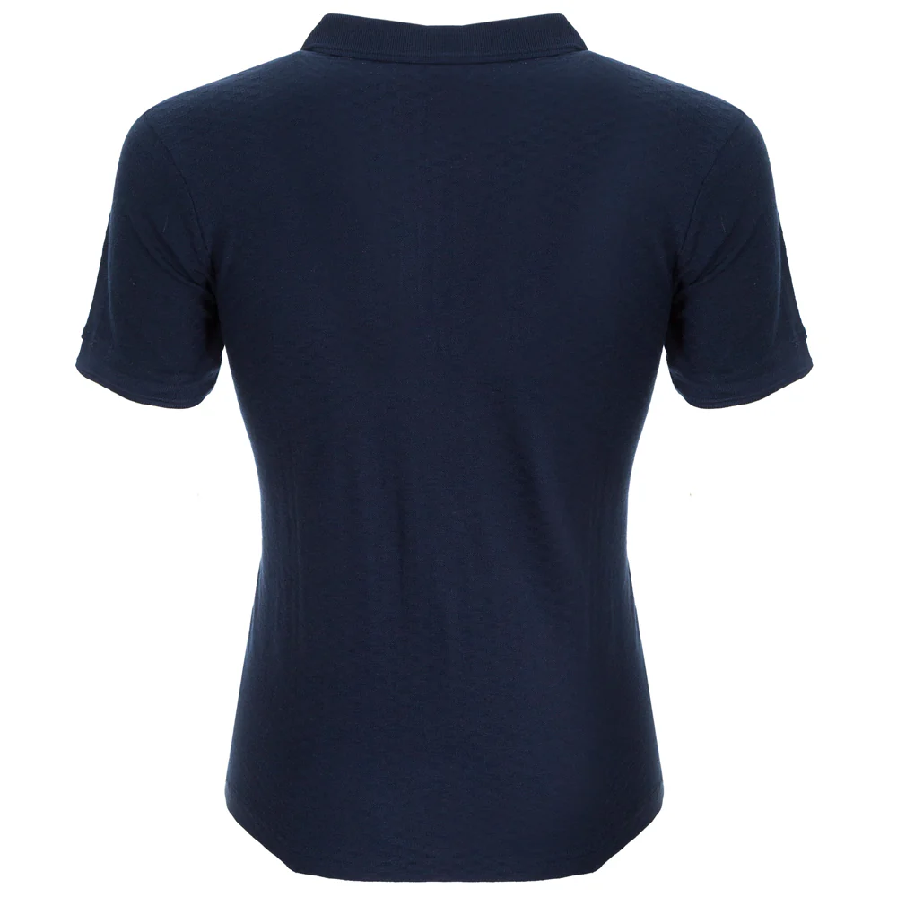 NAVY ICON ZIP POLO - Image 3