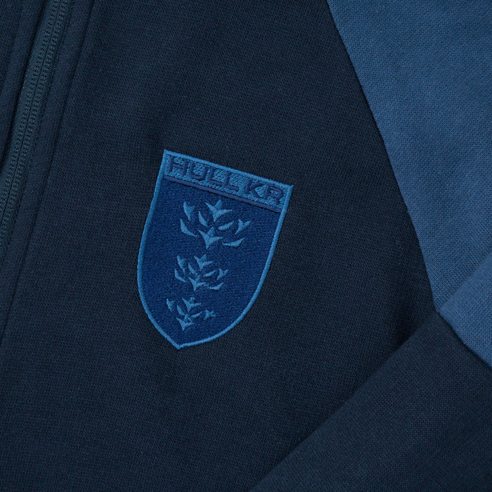 JUNIOR NAVY/BLUE FULL ZIP HOODY - Image 2