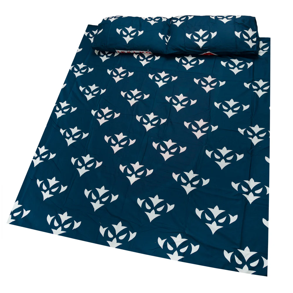 NAVY DOUBLE DUVET SET - Image 2