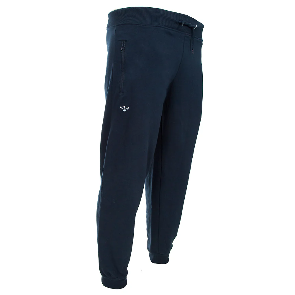 NAVY JUNIOR ICON CUFF JOGGERS