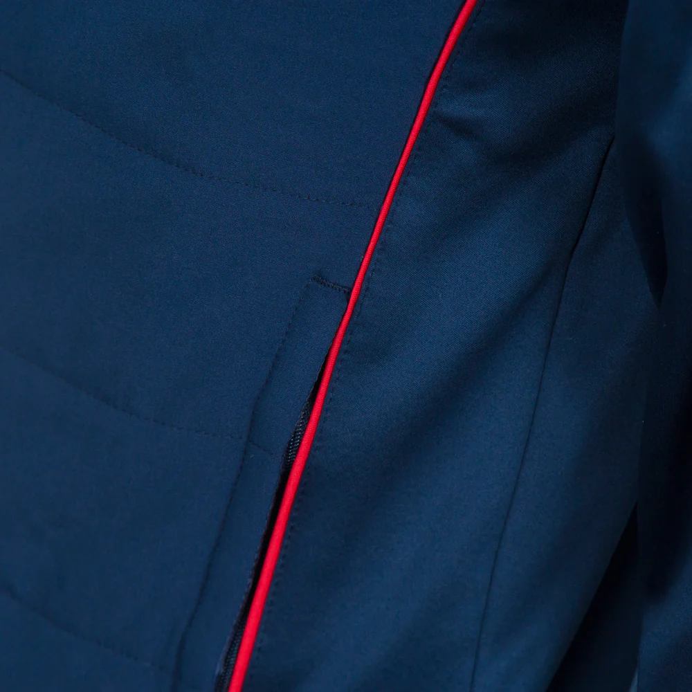 NAVY LEISURE COMBINATION JACKET - Image 4