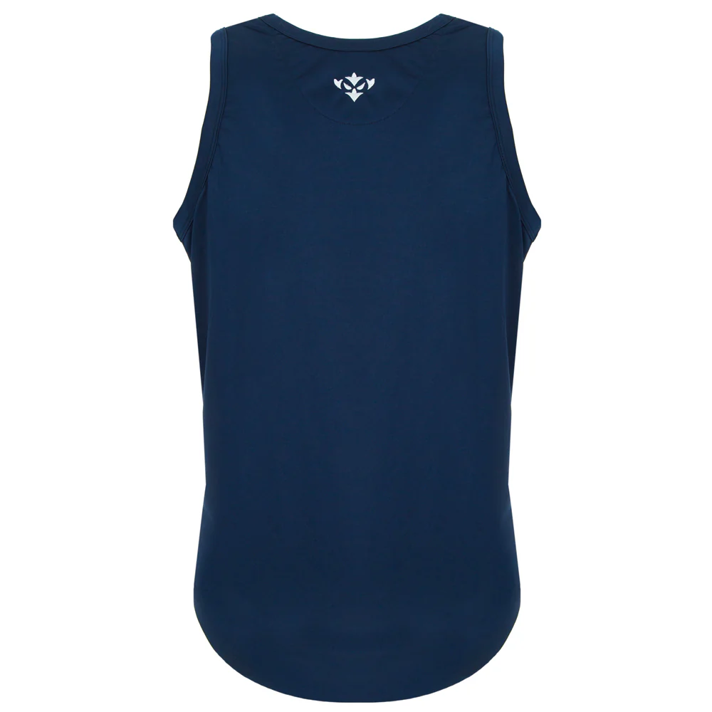 NAVY LEISURE JUNIOR SINGLET - Image 3