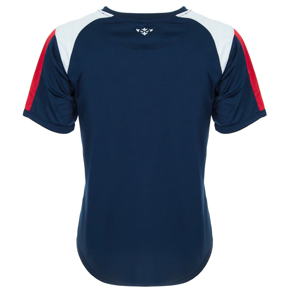 NAVY LEISURE JUNIOR TEE - Image 4