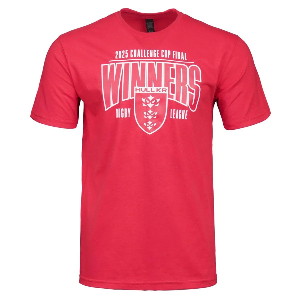 RED JUNIOR WINNERS CREST TEE