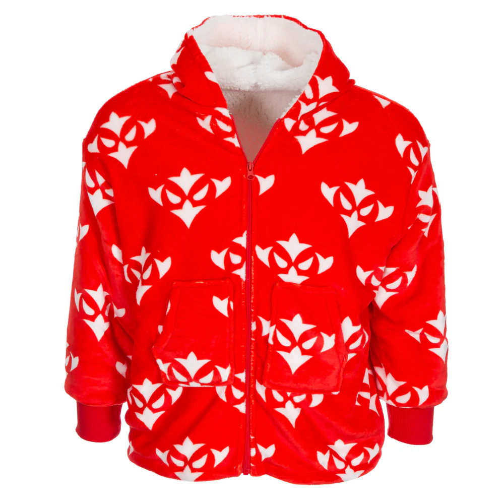 JUNIOR SHERPA ICON ZIPPED HOODY