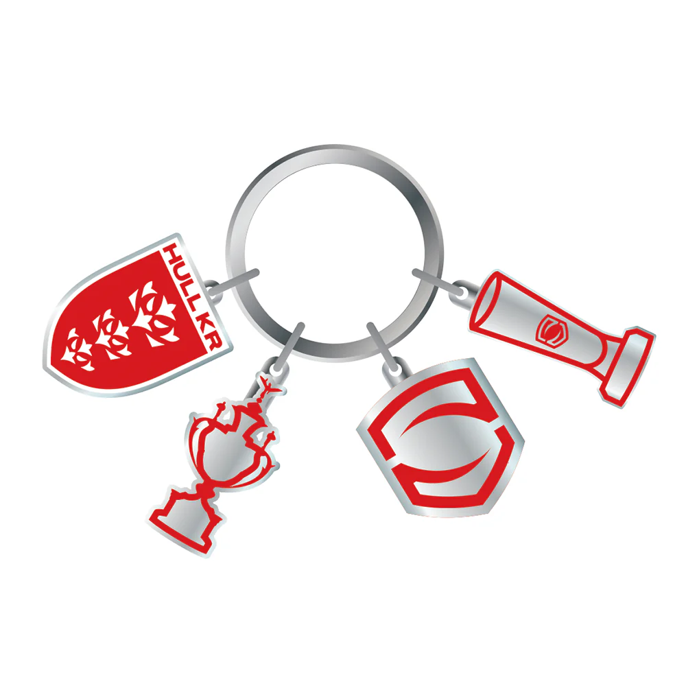 TREBLE WINNERS CHARM KEYRING