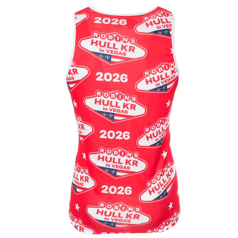 HULL KR USA HAWAIIAN RED VEST - Image 3