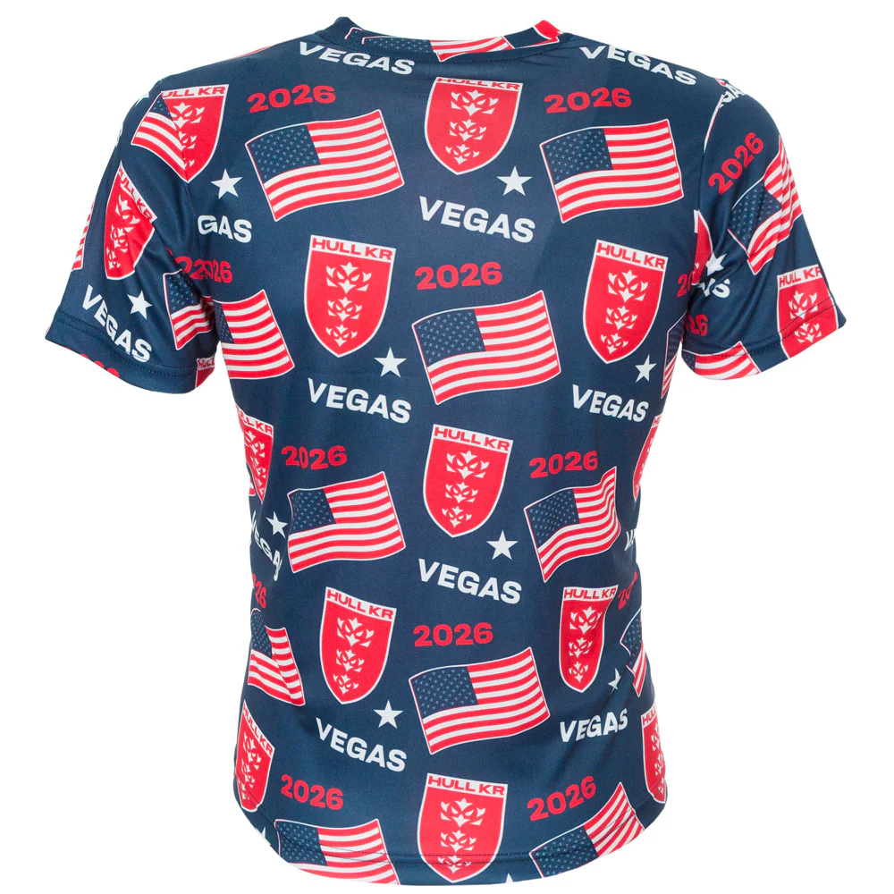 HULL KR USA HAWAIIAN NAVY TEE - Image 3