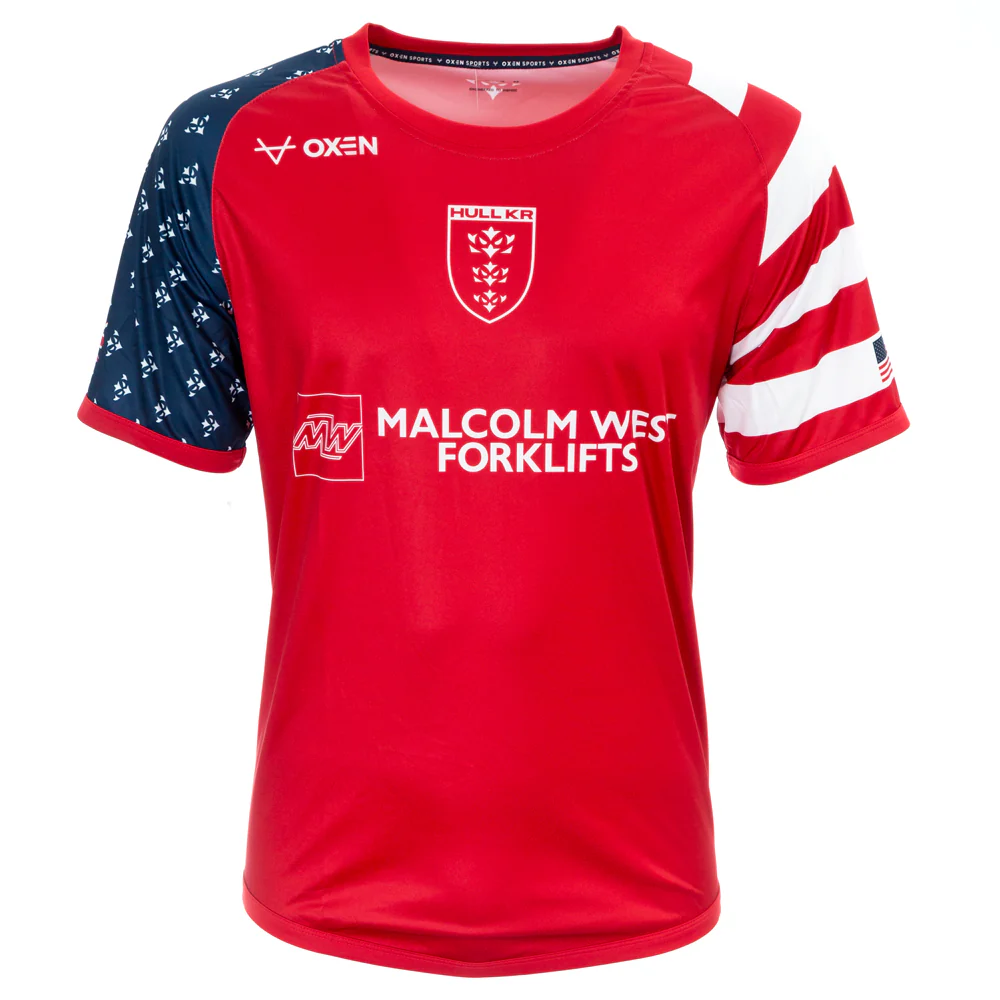 HULL KR USA RED JUNIOR TRAINING TEE