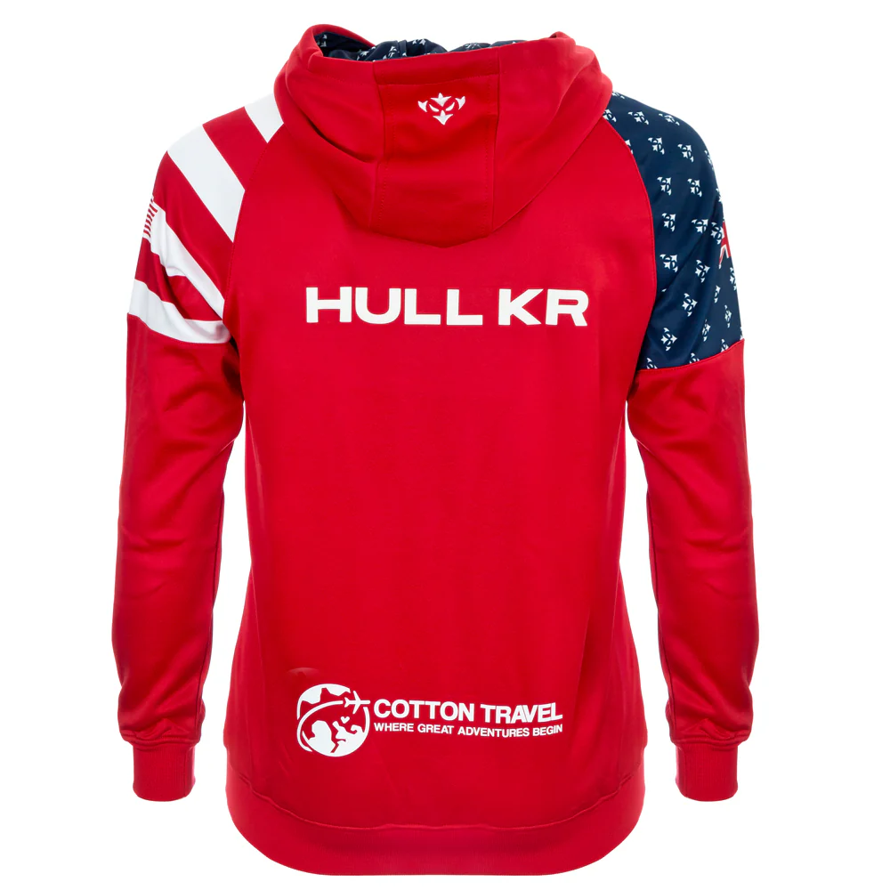 HULL KR USA RED O/H HOODY - Image 2