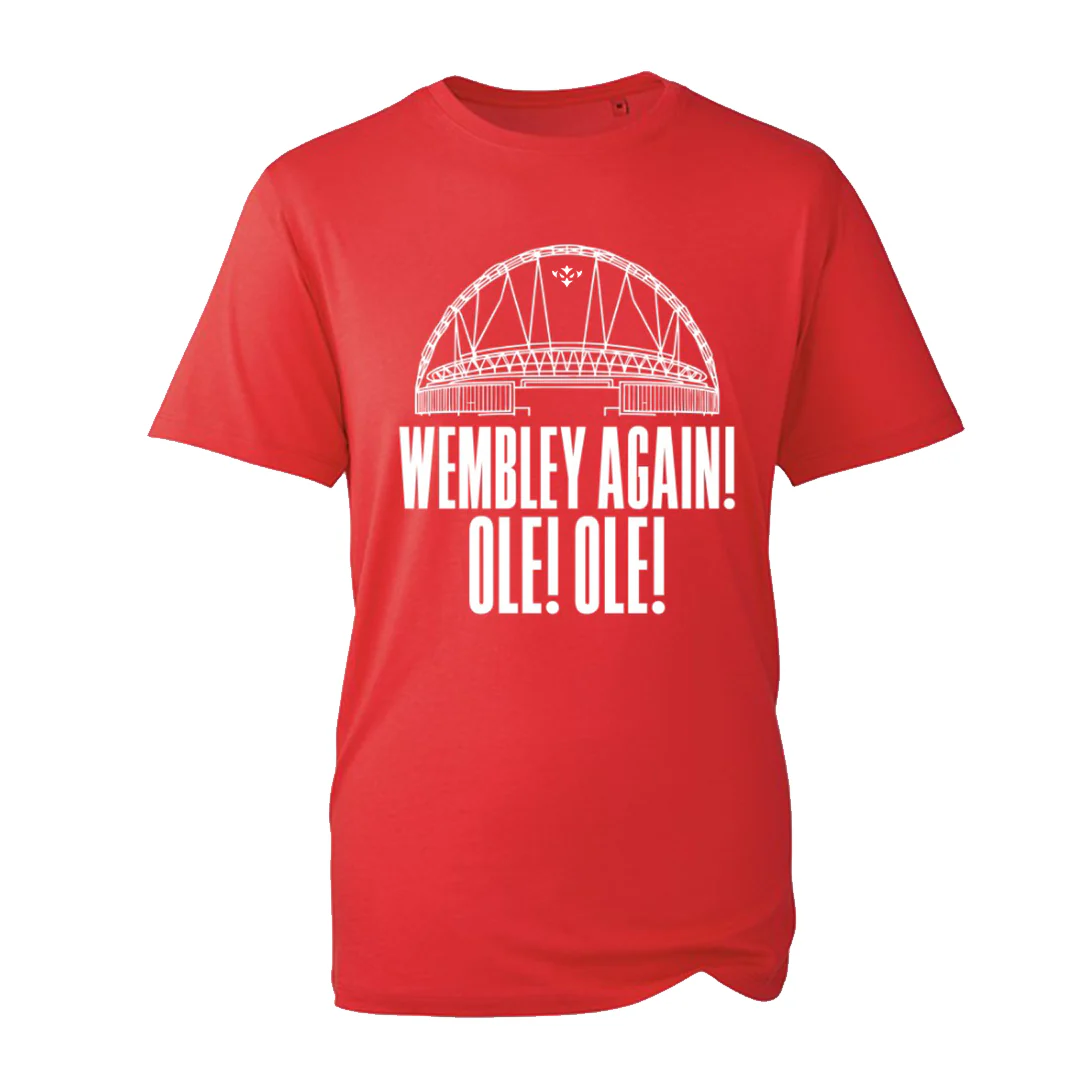 WEMBLEY AGAIN JUNIOR RED TEE