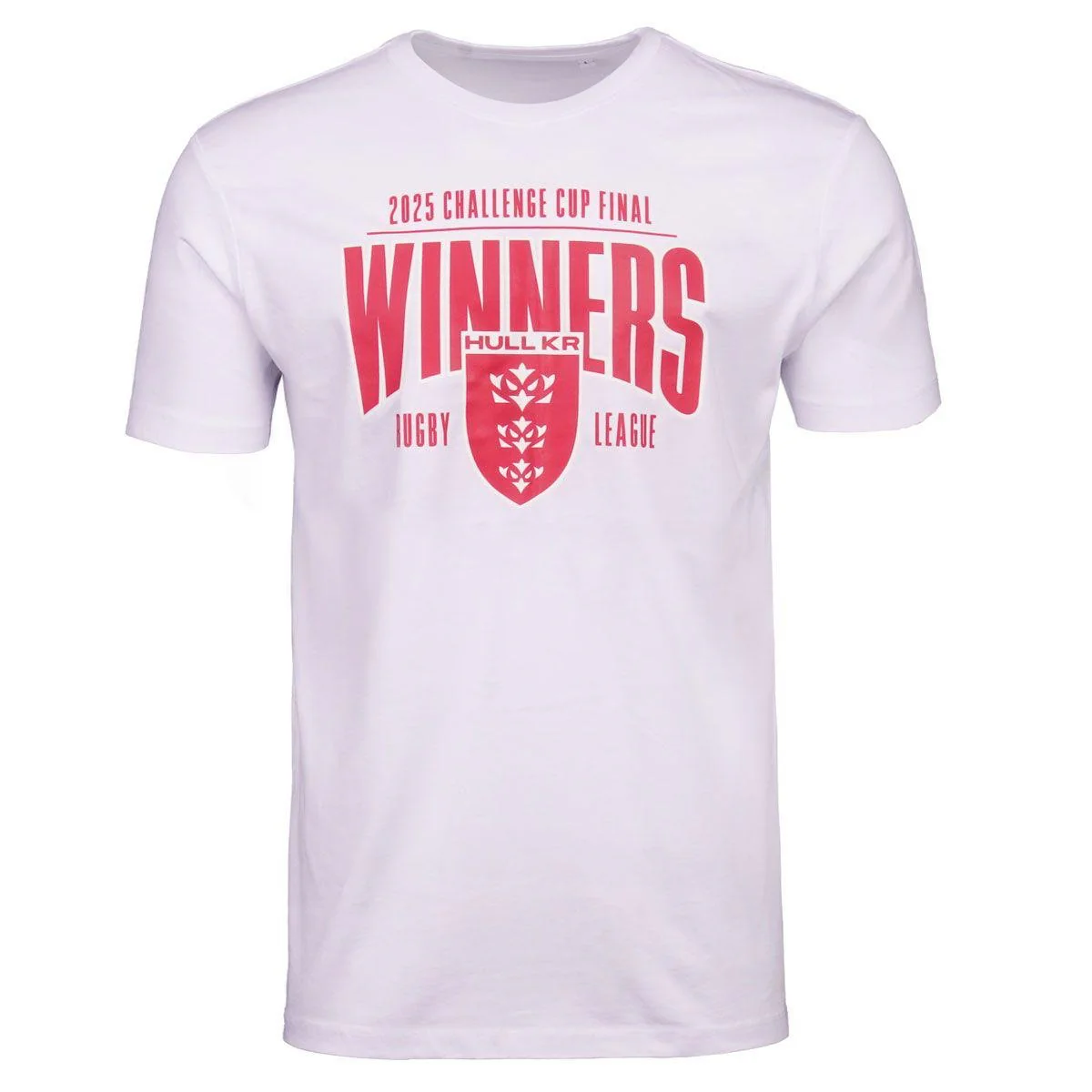 WHITE JUNIOR WINNERS CREST TEE