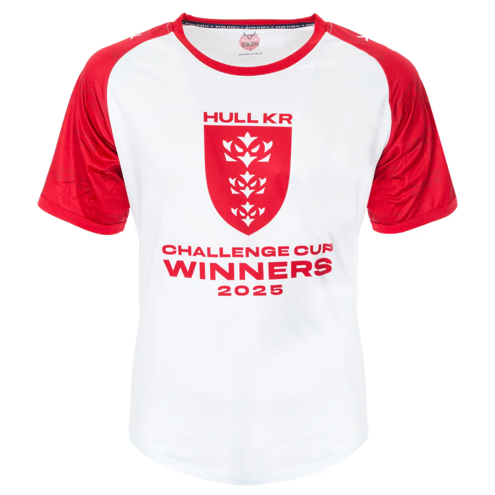 WHITE JUNIOR WINNERS CREST TRAINING TEE